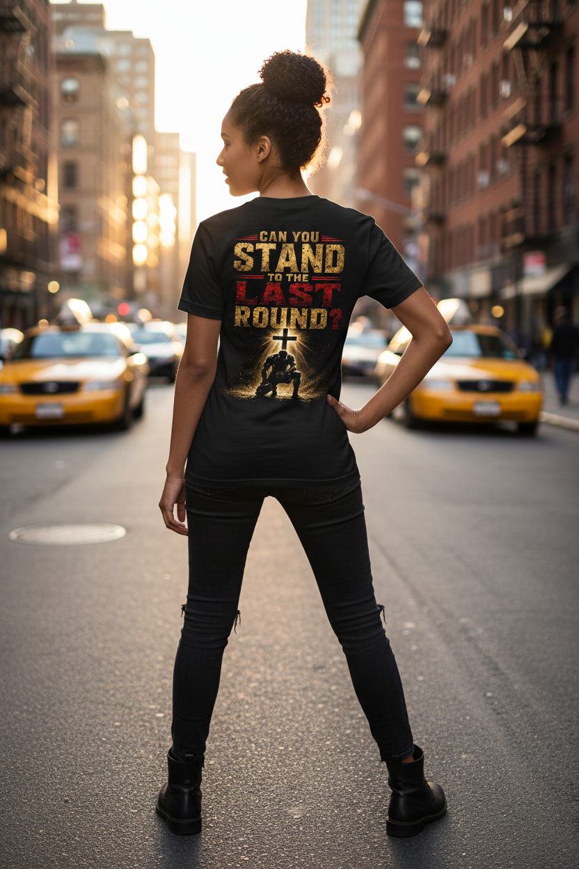 Can You Stand to the Last Round - Female Urban Back