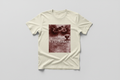 Cream T-Shirt Mockup - Galatians 2:20