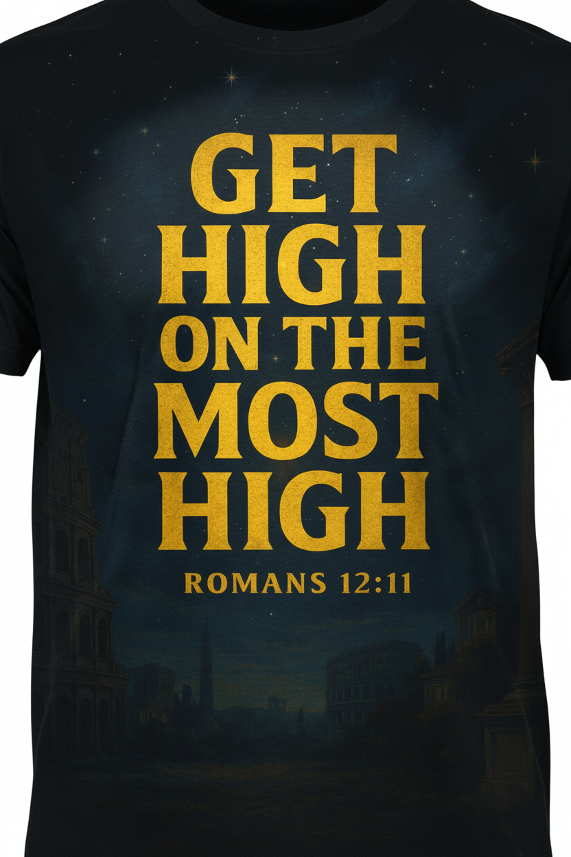 Get High On The Most High Tee – Accentuated